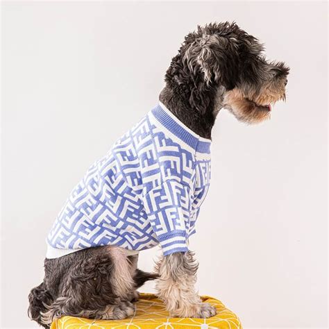 fendi dog sweater|fendi mock neck jumper.